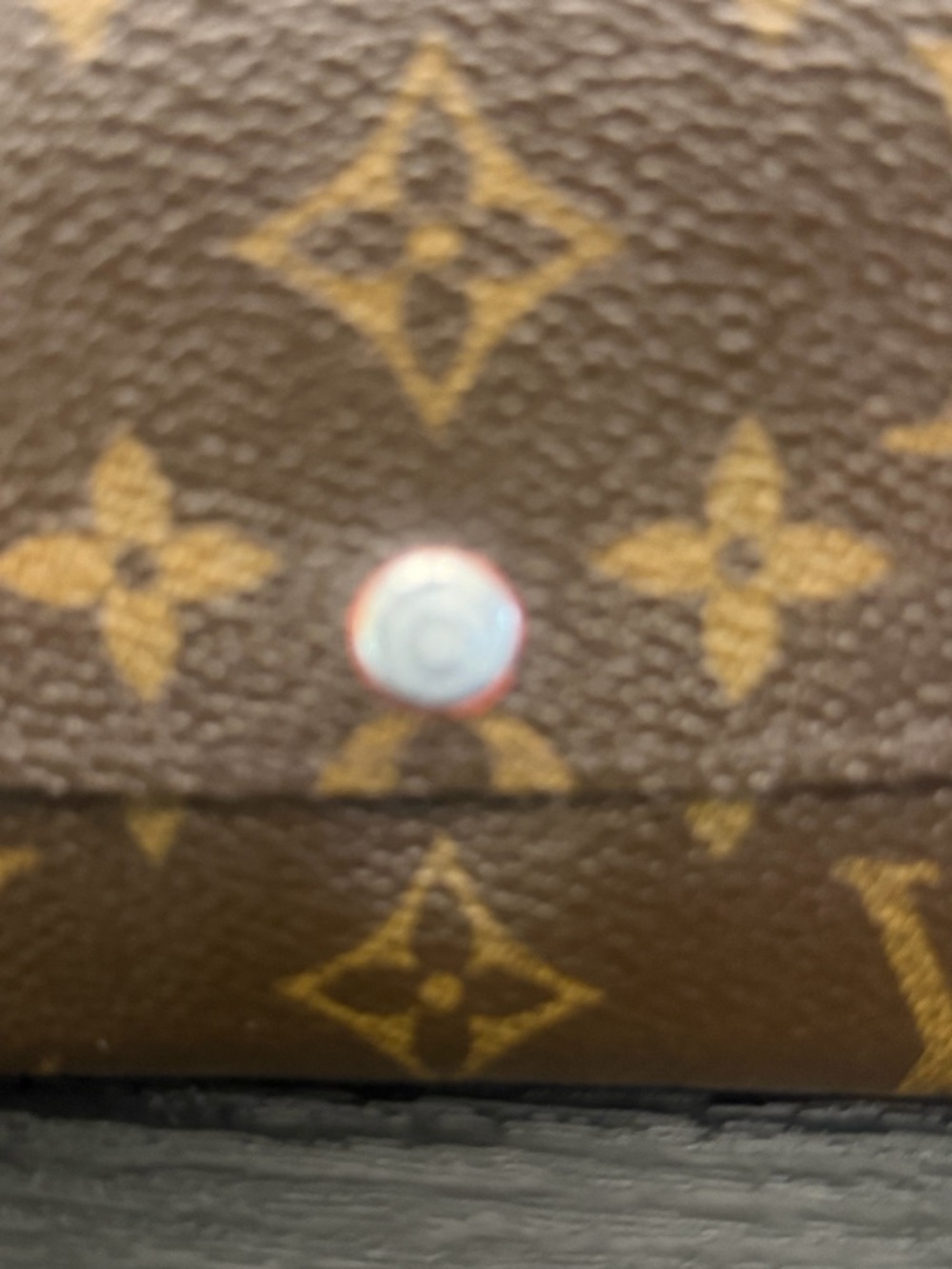 Louis Vuitton Emily Wallet Monogram Canvas Red Interior Long Wallet Authentic - Picture 4 of 15